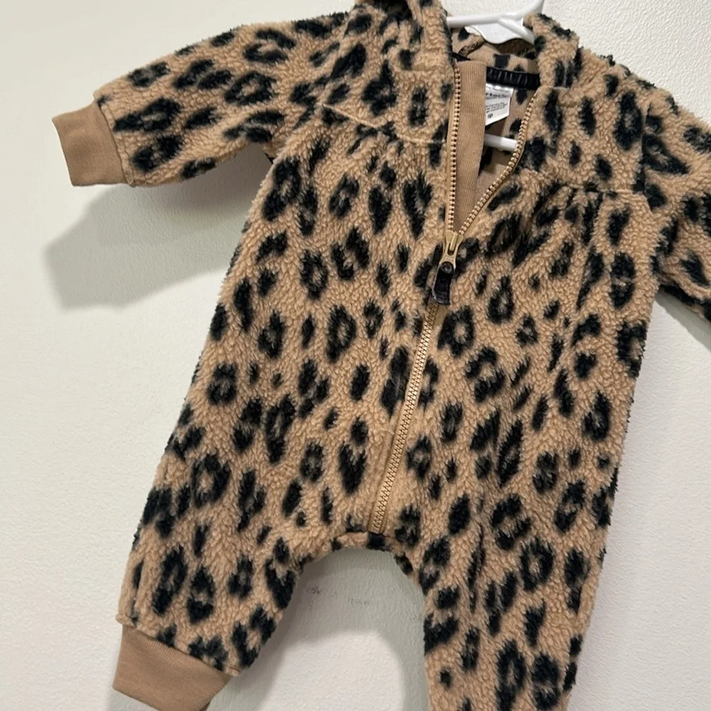 Leopard onesie
